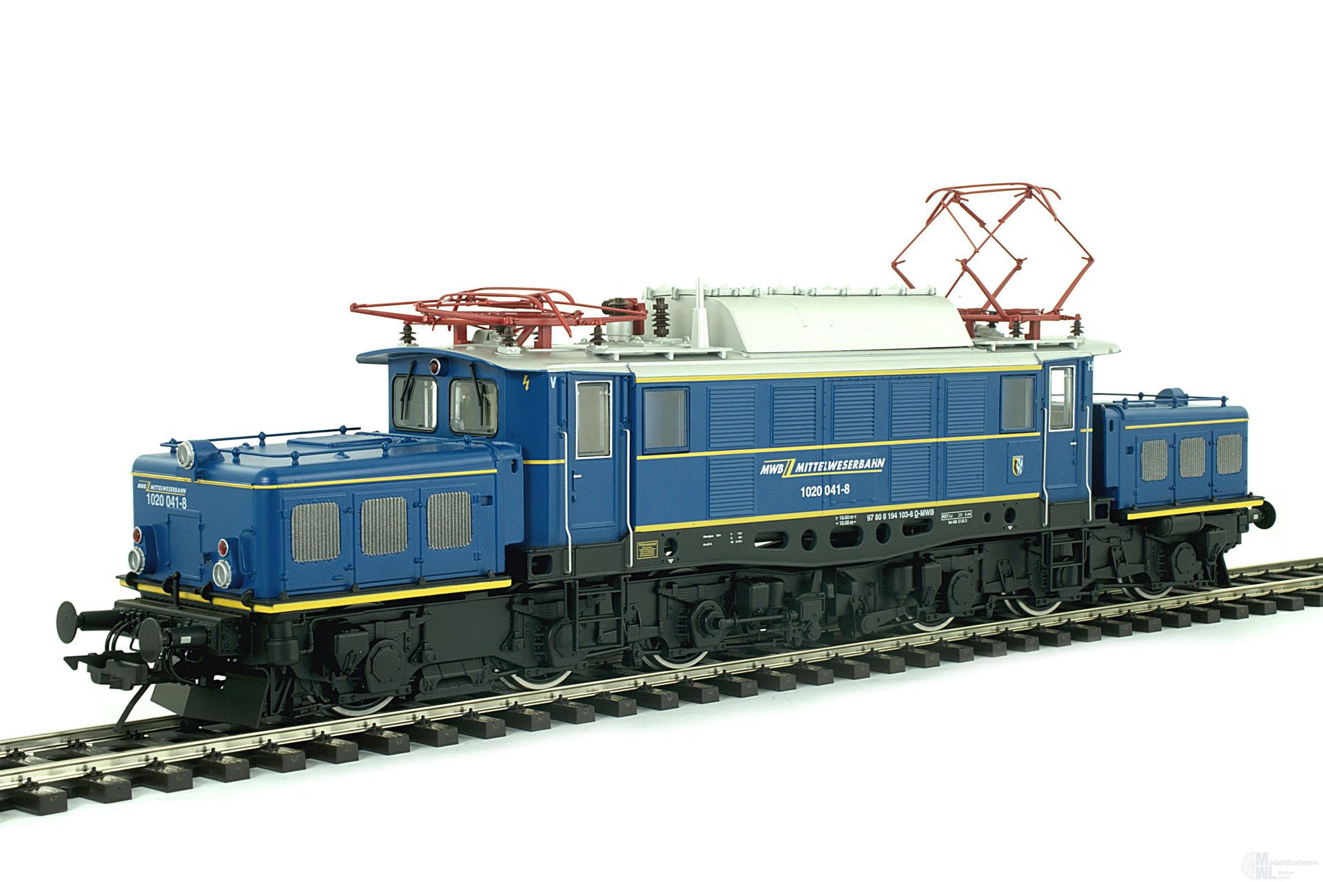 Lenz 40310-52 - E-Lok E 94 MWB Ep.V blau Bauart: AEG Spur 0